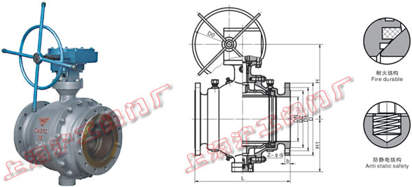 固定式球阀图片