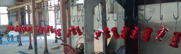 上海沪工阀门厂出口白俄罗斯的锻钢球阀产品