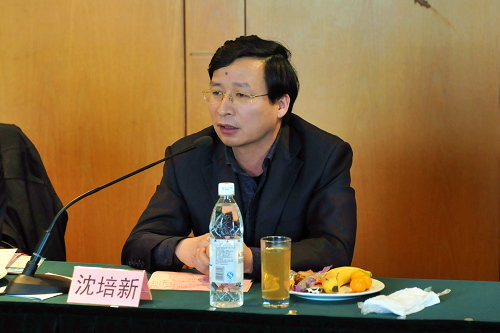 华亭镇党委副书记、镇长沈培新