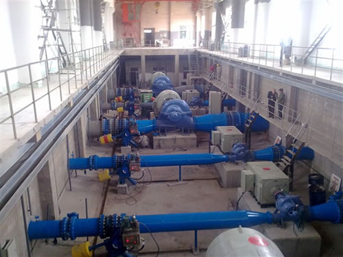 内蒙古孪井滩二号泵站