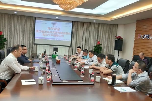 永嘉县党政代表团来沪工阀门调研考察（图1）