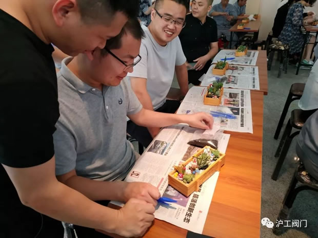 沪工阀门绿色创意DIY活动（图5）