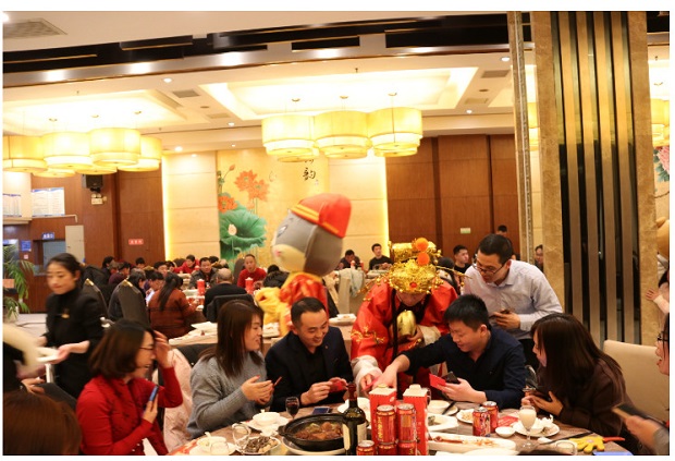 沪工阀门2020年会财神送福互动环节（2）