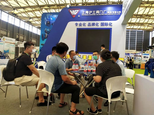 上海沪工阀门厂参加亚洲旗舰环保展（图6）