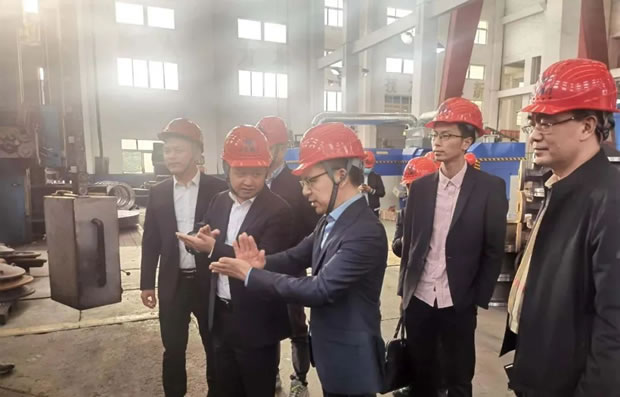 浙江省永嘉县政府考察团莅临我司考察指导工作（图3）