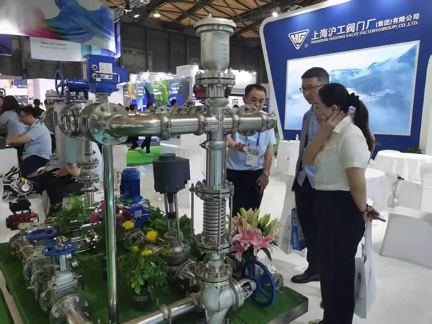 上海沪工阀门厂参展第26届中国环博会图片（3）